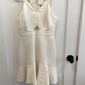 Adorable Rebecca Taylor Cream Dress- Small